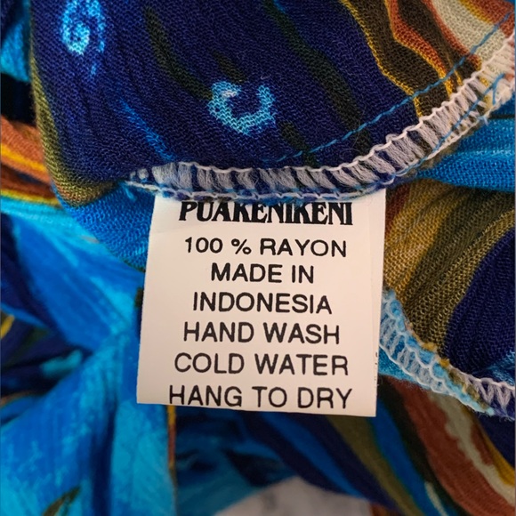 VTG Tropical mini dress S - Picture 3 of 3